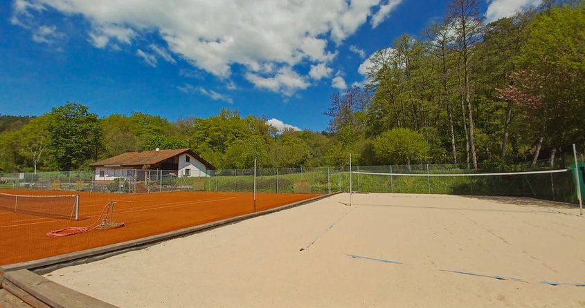 Tennisplätze und Clubhaus
